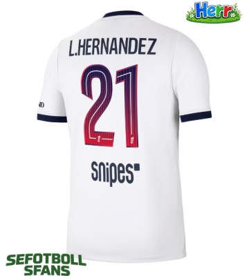 Paris Saint-Germain Lucas Hernandez #21 Bortatröja 2026-27 Kortärmad